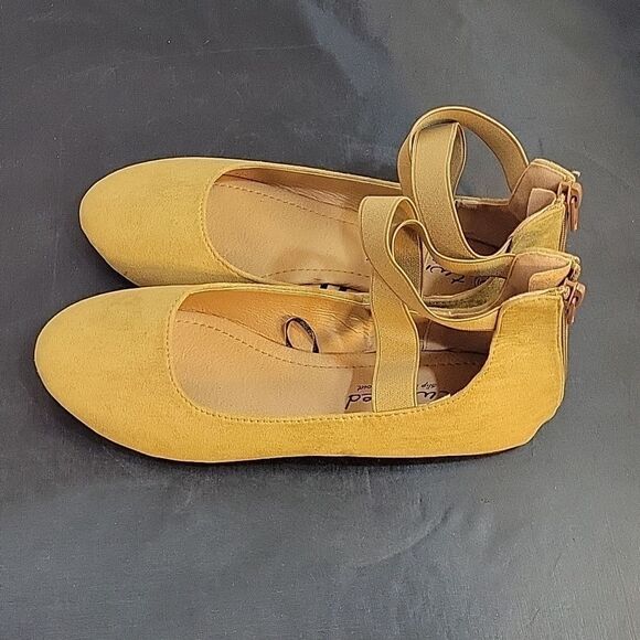 BRAND NEW TWISTED SLIP IN  STEP OUT  ELASTIC CROSS STRAP CLOSED TOE BALL… - Picture 5 of 14